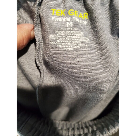 Boys Tek Gear Essential Fleece sweatpants with pockets, size M - 0078 - Picture 2 of 6